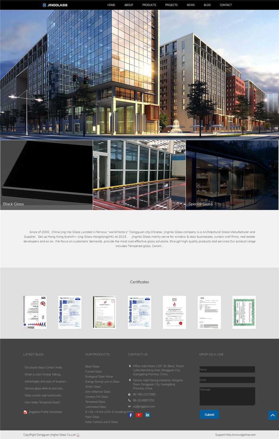 Building glass Company, Architectural glass China.png